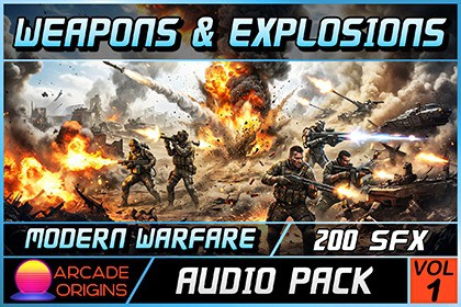 Weapons & Explosions SFX Pack - Vol. 1
