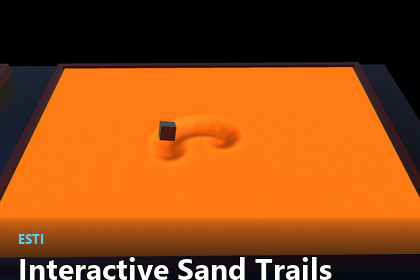 Interactive Sand Trails URP