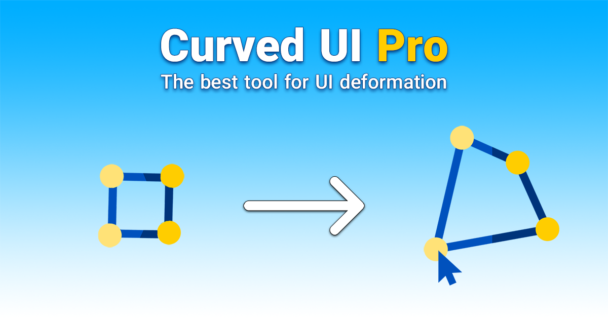 Curved UI Pro | GUI Tools | Unity Asset Store