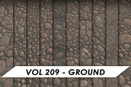 Stylized Textures - Vol 209 - Ground