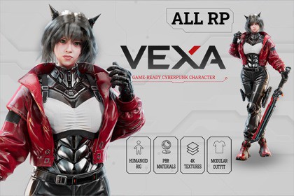 Vexa - Neon Striker