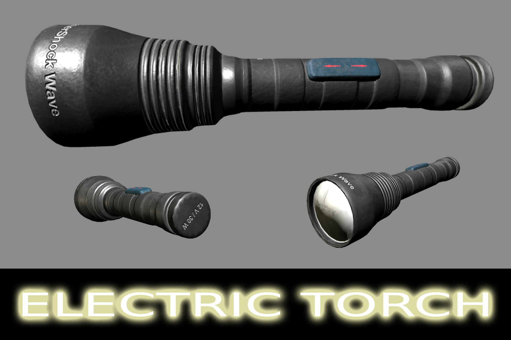 Electric Torch | 3D Furniture | Unity Asset Store