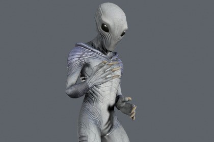 Alien Stalker – Sci-Fi Enemy (Rigged Game Ready Character)
