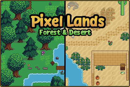 Pixel Lands - Forest & Desert