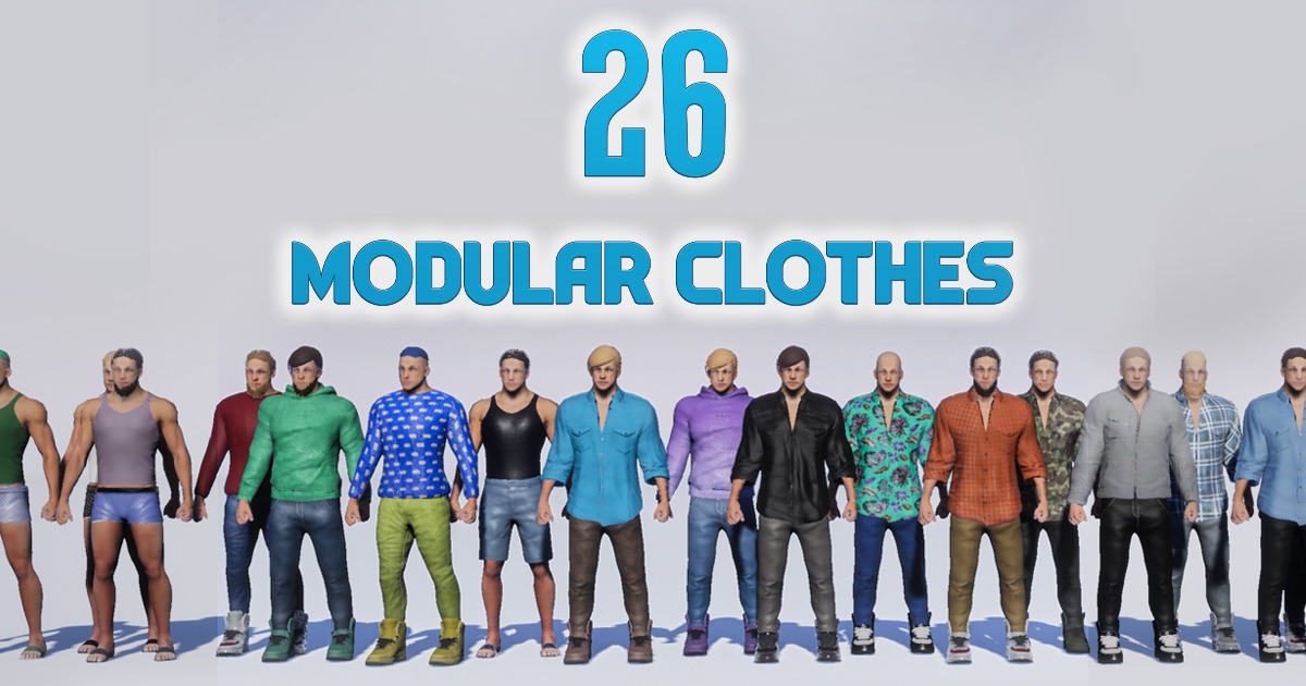 Modular Man | Characters | Unity Asset Store