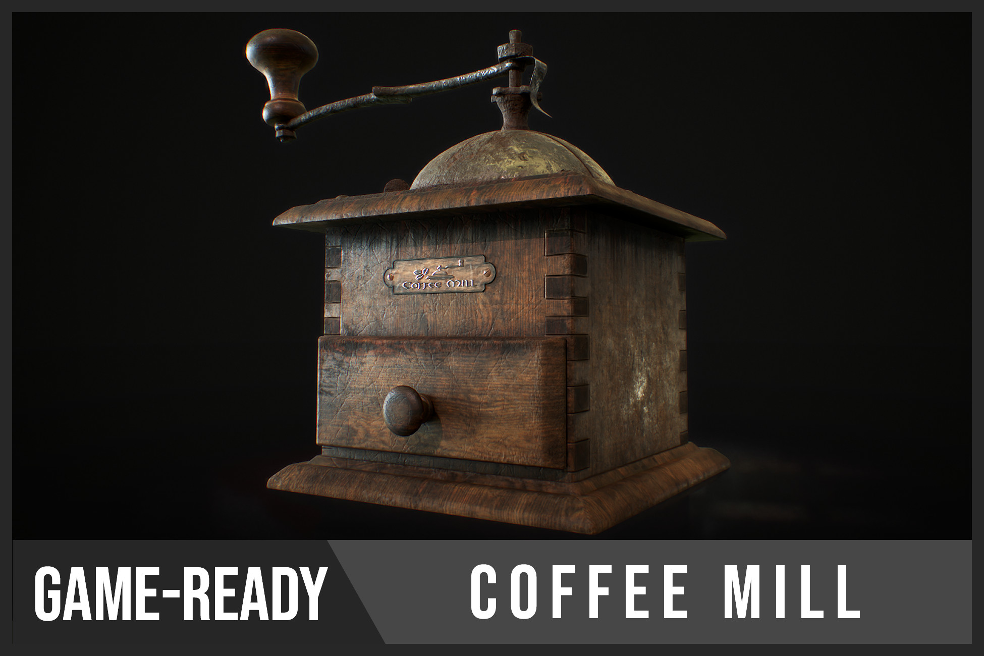 Coffee Mill | 3D Tools | Unity Asset Store