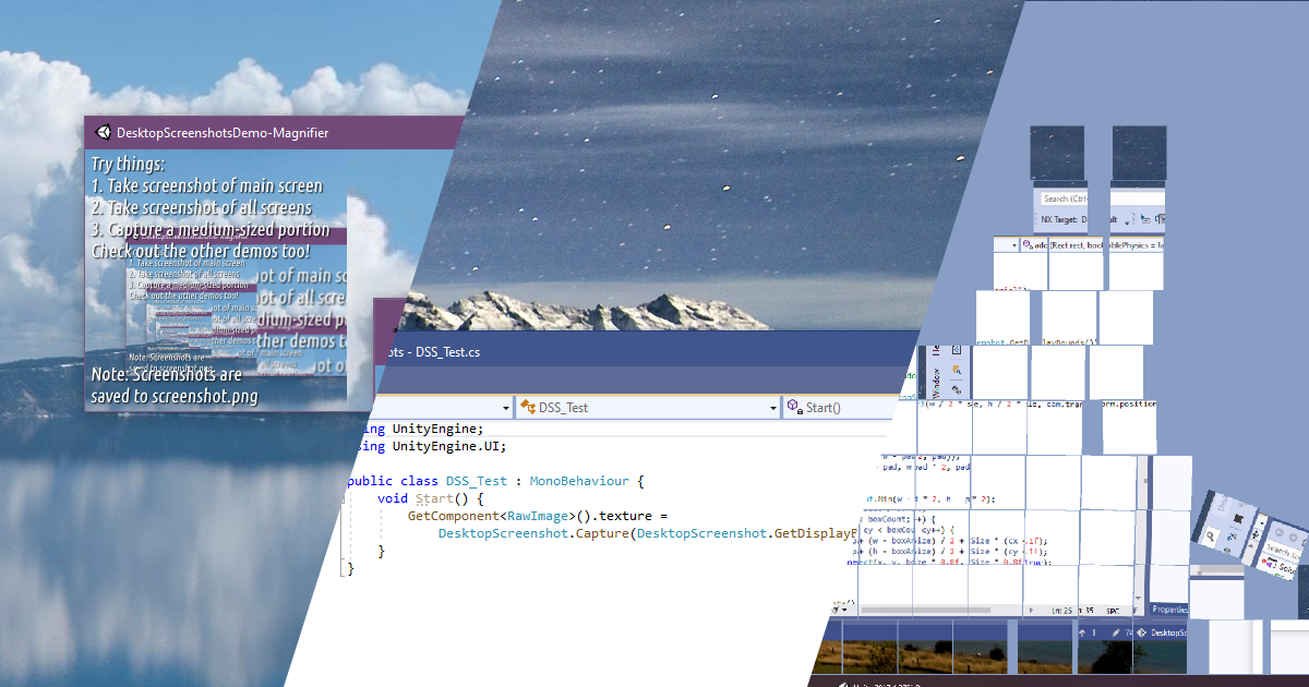 Desktop Screenshots Integration Unity Asset Store Desktop Screenshots Integration Unity Asset Store