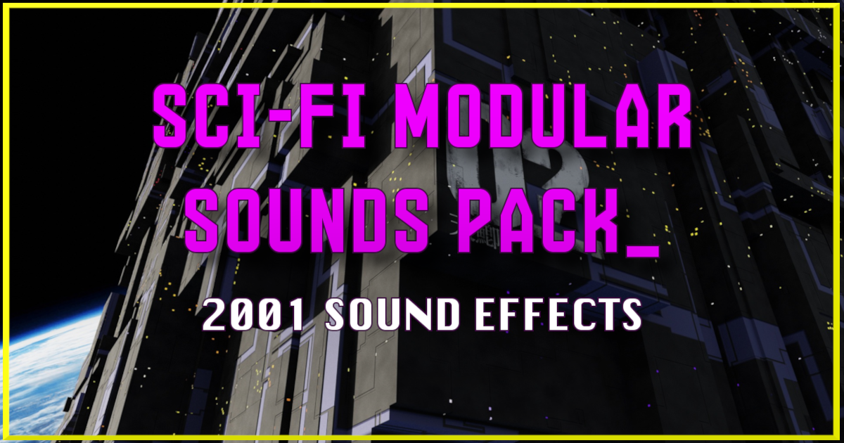 Sci-Fi Modular Sounds Pack | Audio Sound FX | Unity Asset Store
