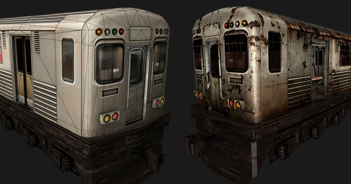 Modular Metro For Unity Subway metro | 3D Vehicles | Unity Asset Store
