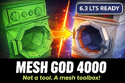Mesh God 4000 – Mesh Extractor, Pivot & Shading Tools
