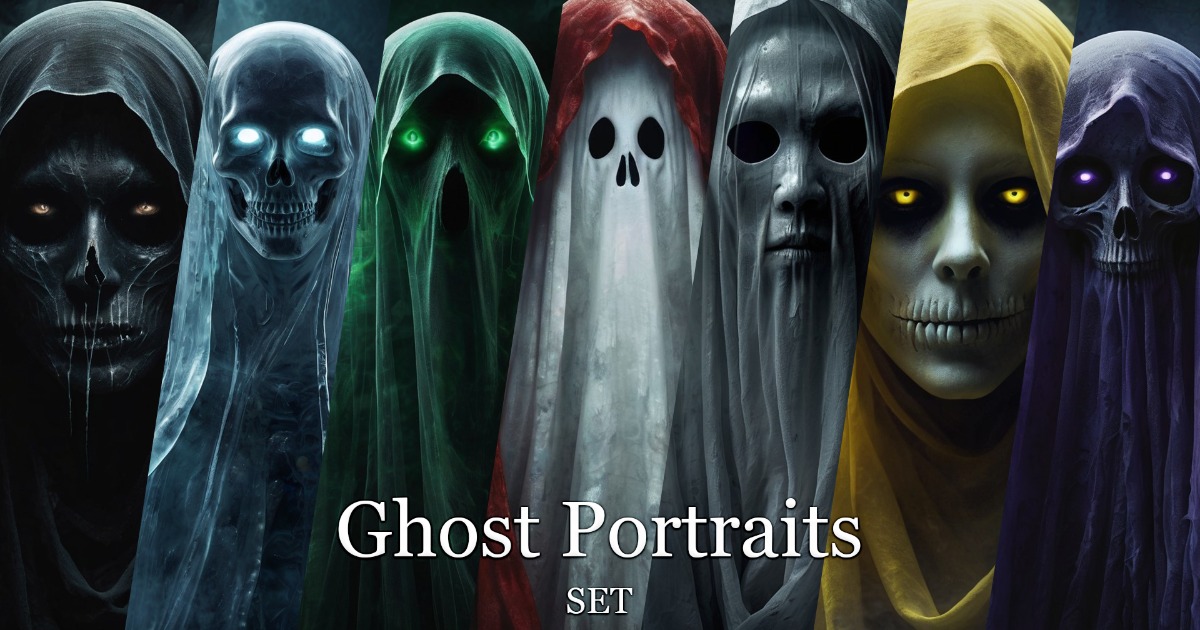 Ghost Portraits | 2D Characters | Unity Asset Store