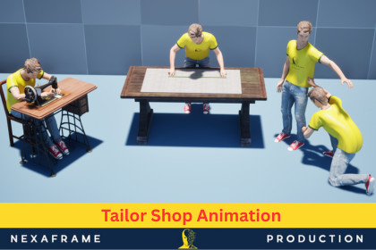 Tailor Shop Animation
