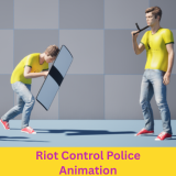 Riot Control Police Animation