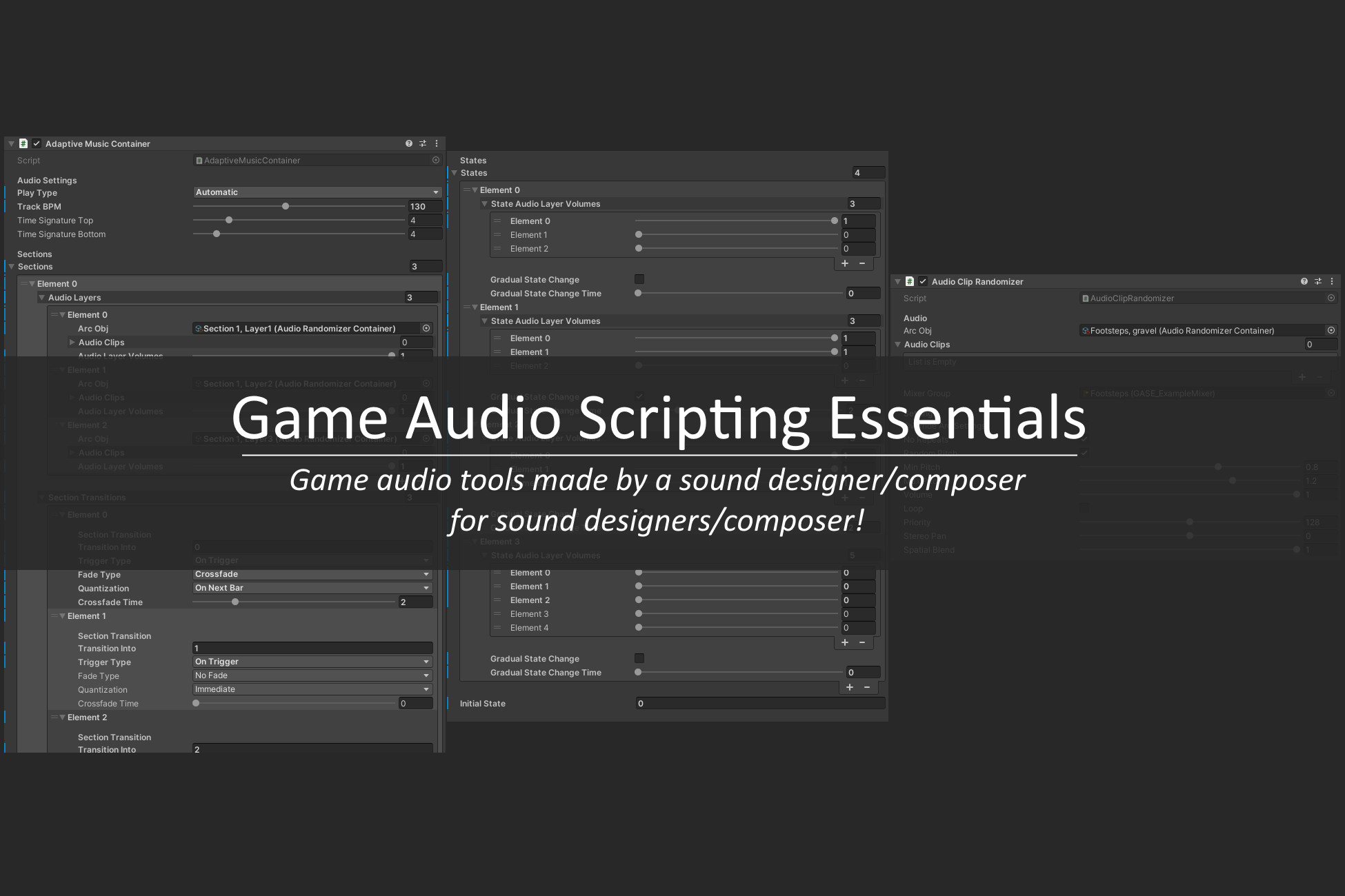 Game Audio Scripting Essentials | Audio | Unity Asset Store