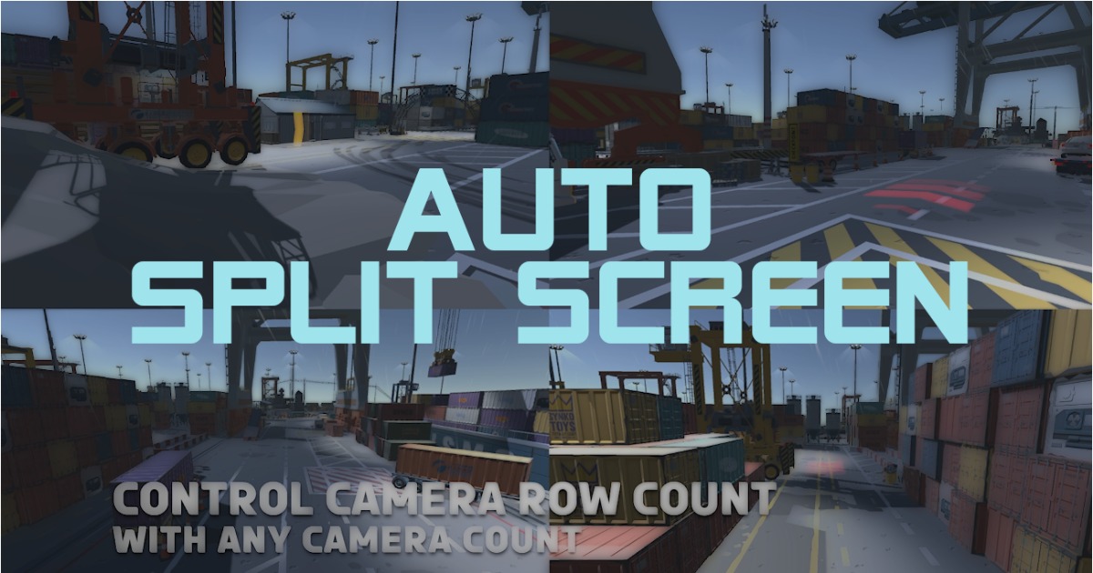 Auto Split Screen | Camera | Unity Asset Store
