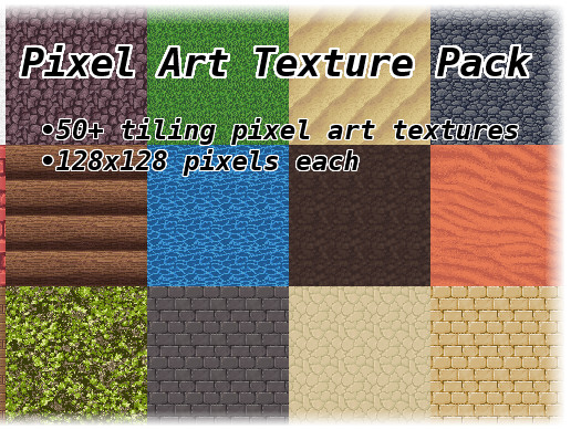 Pixel Art Texture Pack | 2D Textures & Materials | Unity Asset Store