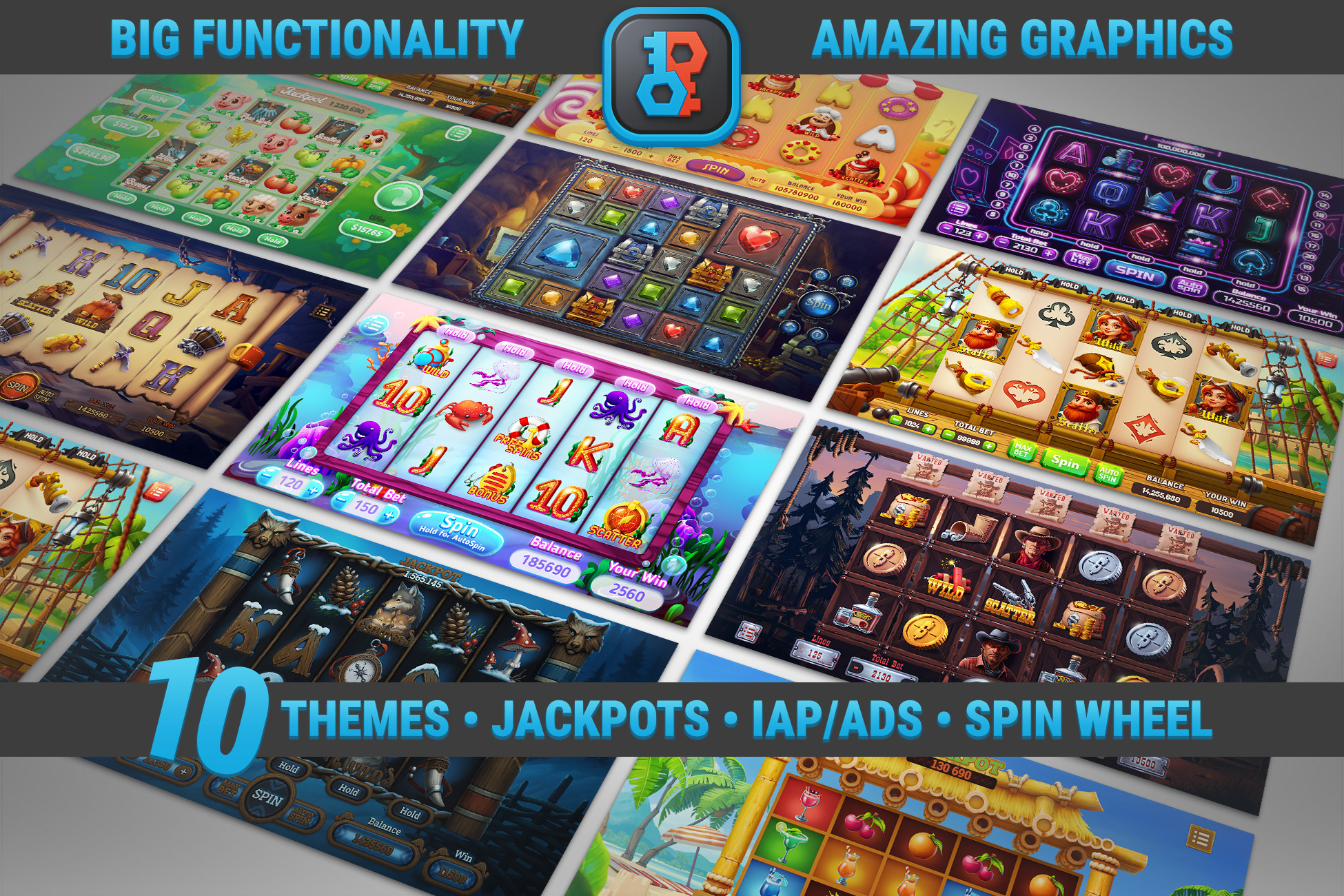 MK Slot Bundle • Modern Casino Template