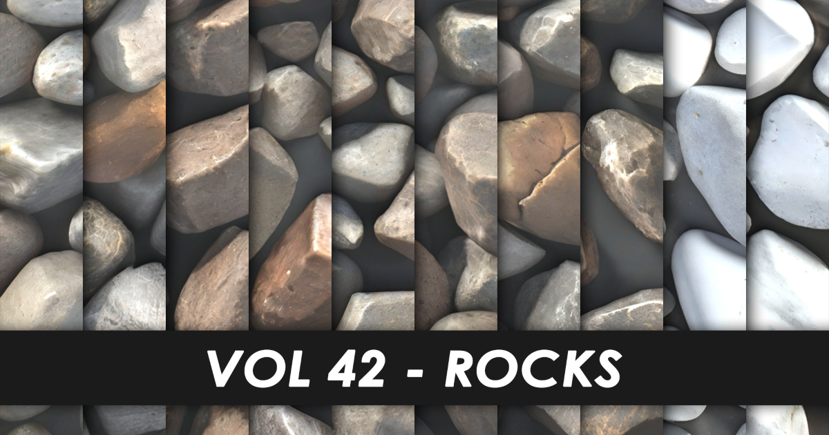Realistic Textures - Vol 42 - Rocks | 2D Textures & Materials | Unity ...