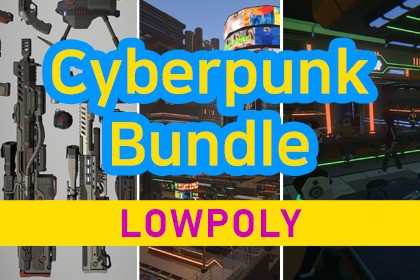 Cyberpunk Bundle - Low Poly