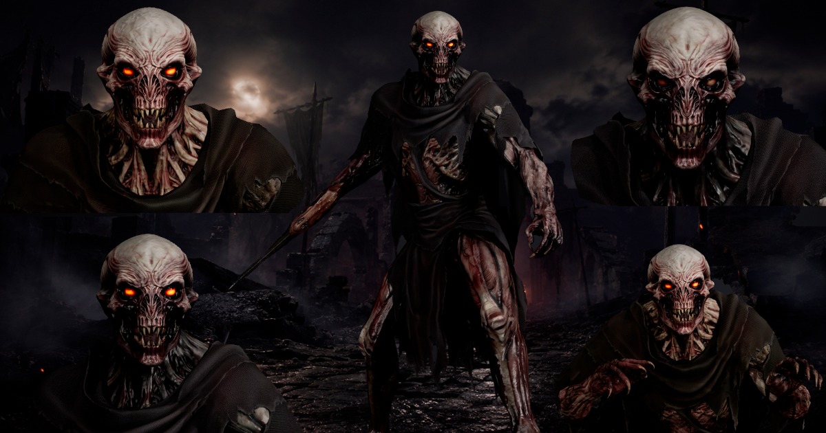Forsaken Revenant – Dark Horror Creature | Characters | Unity Asset Store