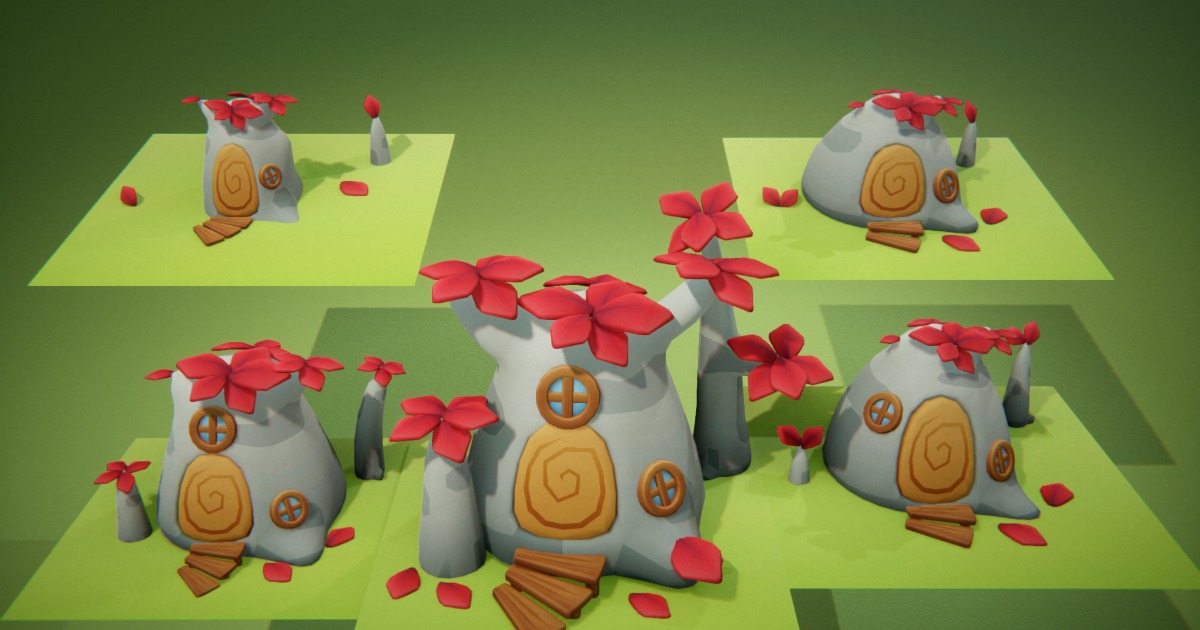 Tree Building Level Up - 5 Stages | 3D Environments | Unity Asset Store