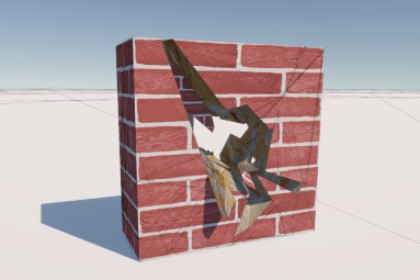 Low Poly Mesh Destruction