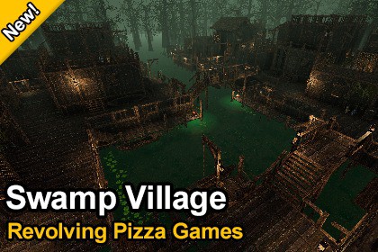 Swamp Village - Modular Retro Style Asset Pack