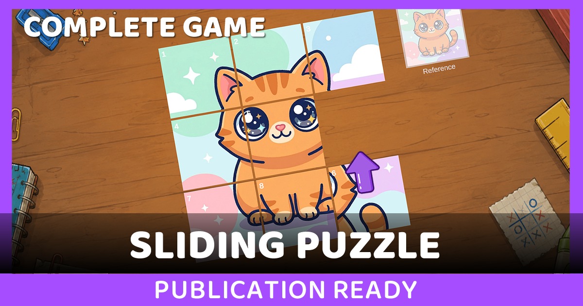 Sliding Puzzle - Complete Game Template | Packs | Unity Asset Store