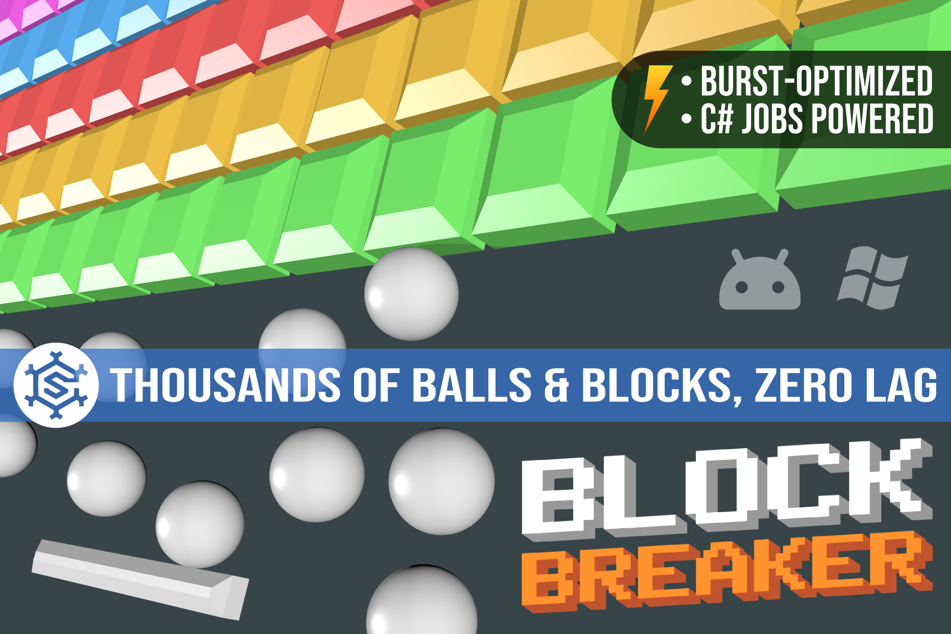 Block Breaker - Burst Powered Retro Arcade | Packs | Unity Asset Store