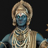 Indian God Vishnu