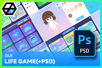 GUI - Life Game(+PSD)