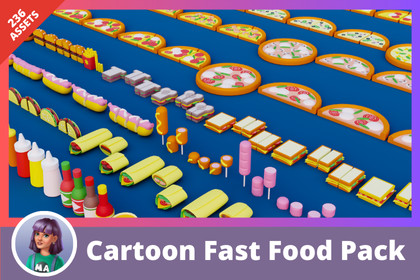 Cartoon Fast Food Pack