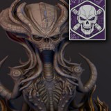 4 Biomechanical Braziers / Bowls