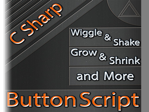Button Behaviour Script | GUI Tools | Unity Asset Store