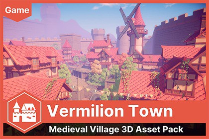 The Medieval Town : Vermilion