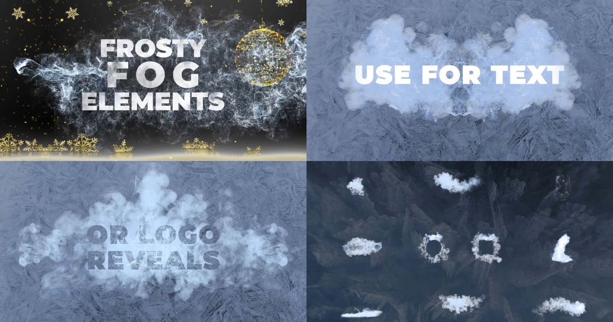 Frosty Fog Elements (17.11) | 2D Textures & Materials | Unity Asset Store