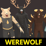 Low Poly Werewolf Pack
