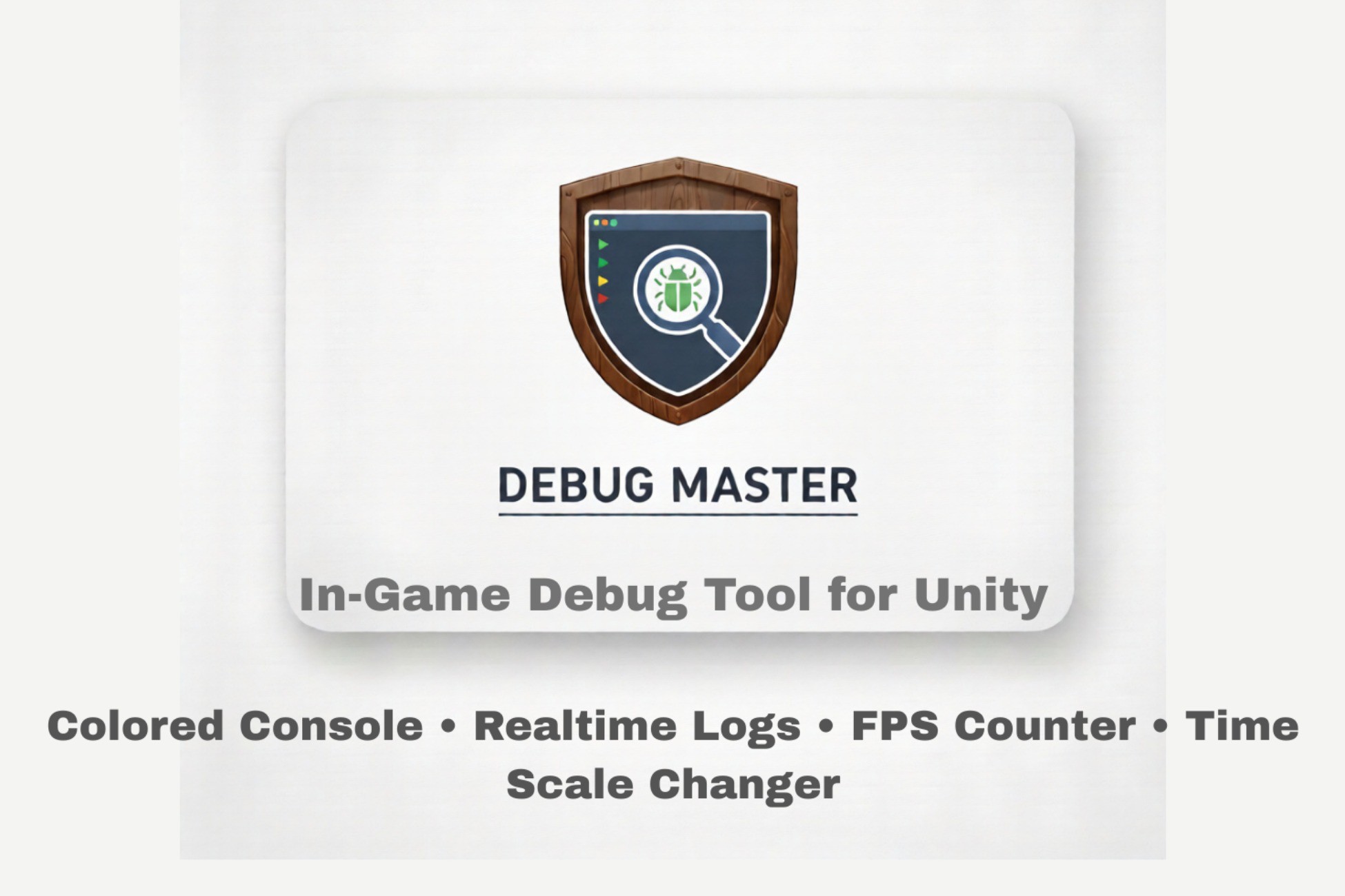 Debug Master | ゲームツールキット | Unity Asset Store