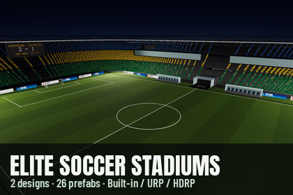 Elite Soccer Stadiums – 2 Designs, 13 Country Editions
