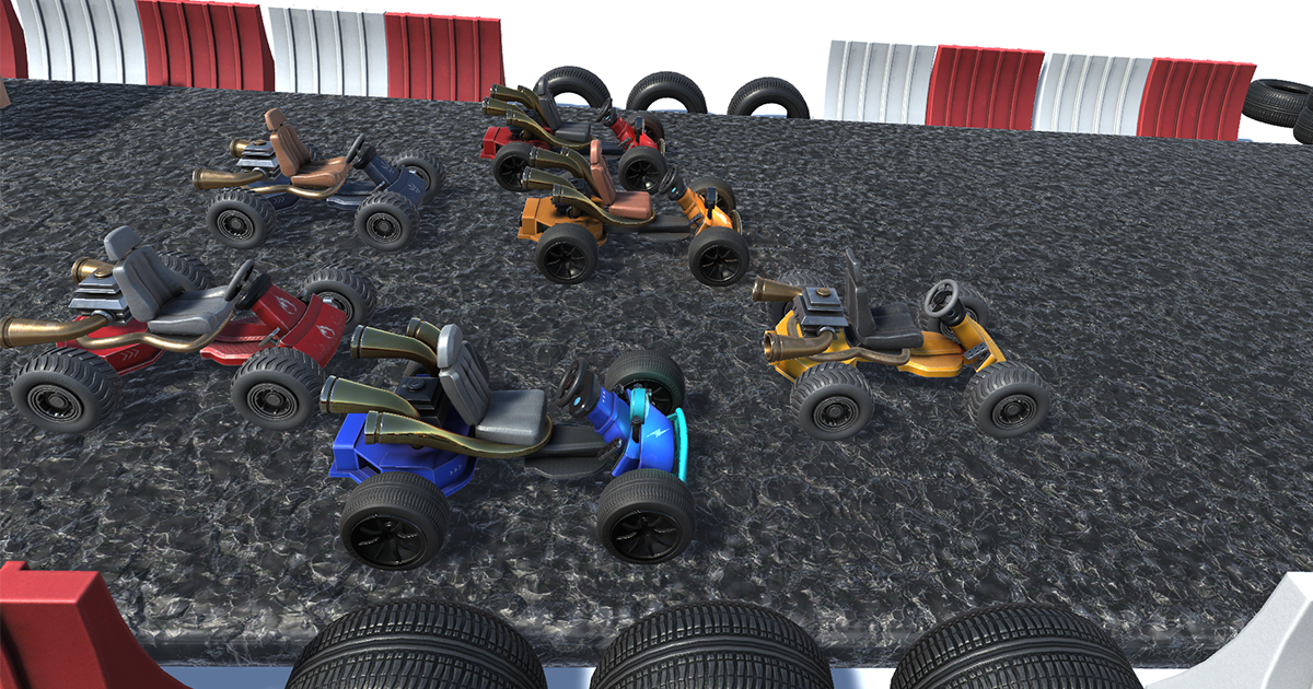 Stylized Karts #1 | 3D Vehicles | Unity Asset Store