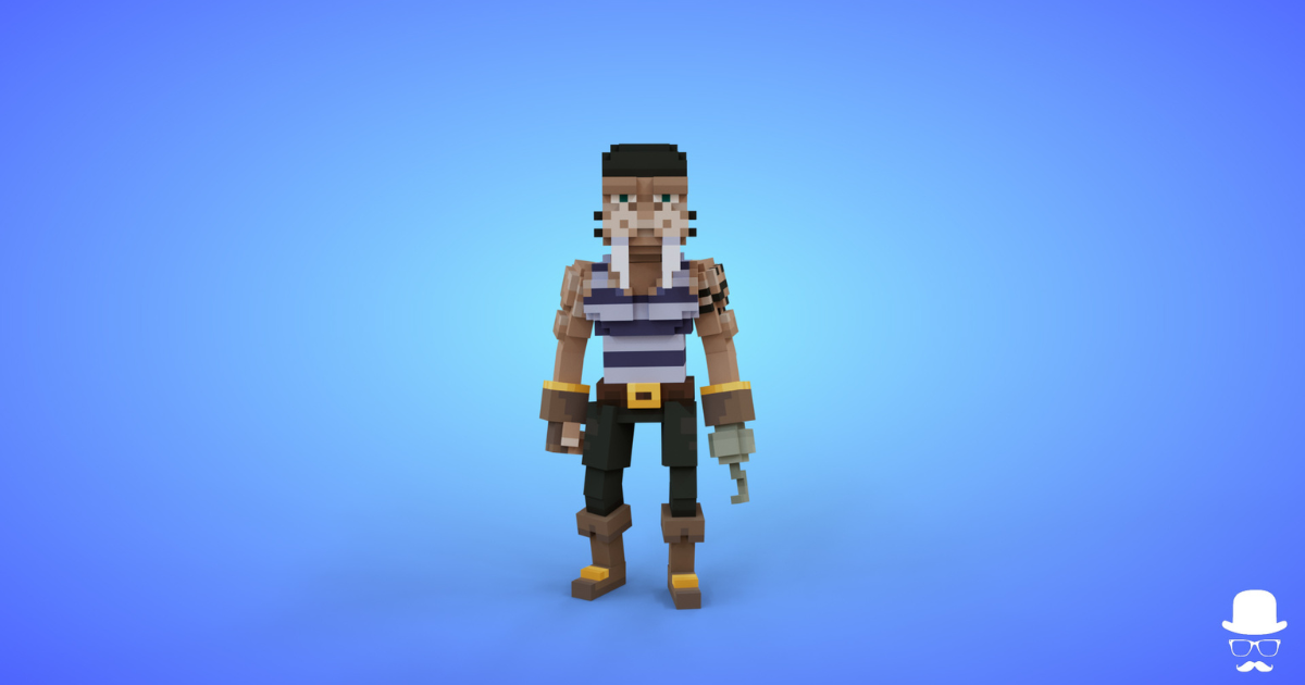 Mutant 3 Voxel Character - 3D Lowpoly Fantasy Creature | Characters ...