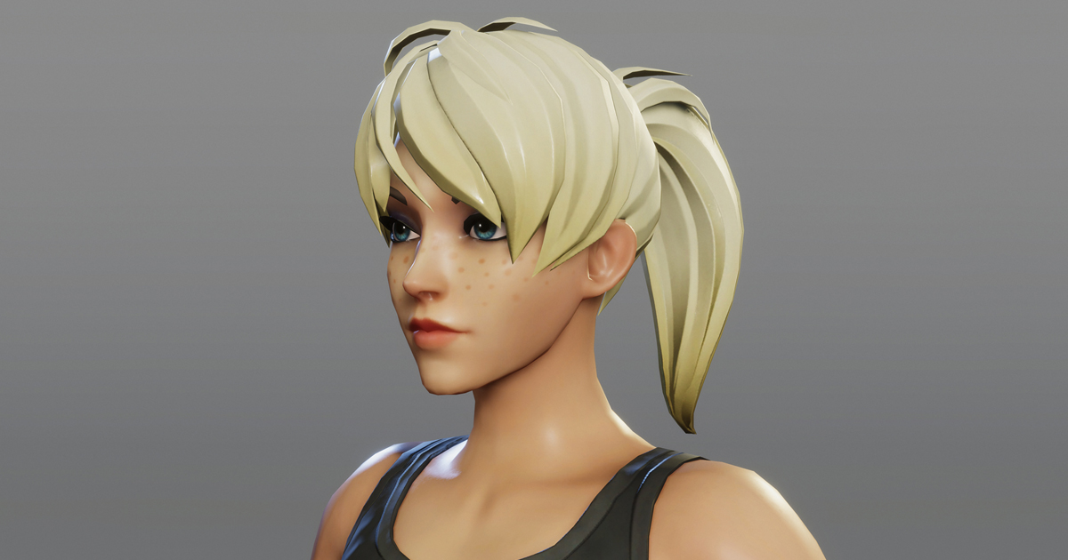Cartoon Female Soldier | キャラクター | Unity Asset Store