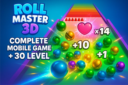 Roll Master 3D - Hyper Causal Mobile Game