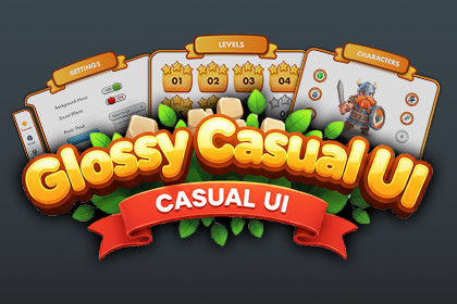 Glossy Casual UI