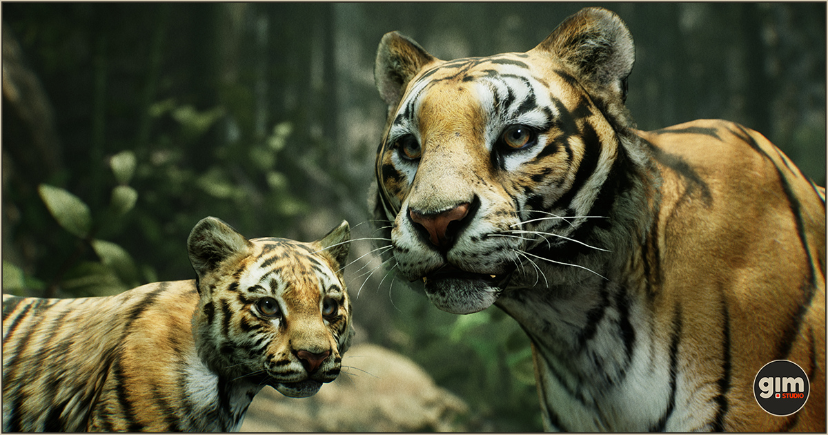 Tiger Unity Animalia - Tiger (pack) | 3D Animals | Unity Asset Store