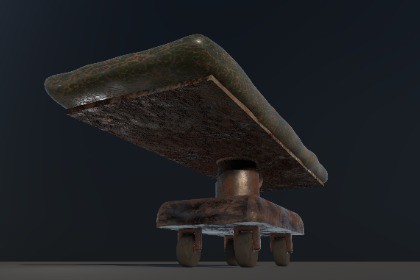 Rusty Horror Operating Table