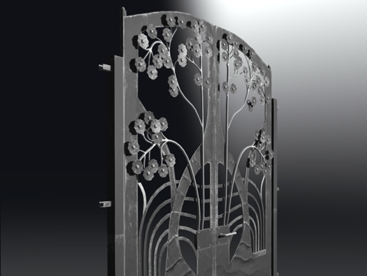 Iron gate PBR | 3D Environments | Unity Asset Store