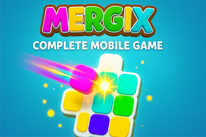 Mergix - Complete Puzzle Mobile Game Template