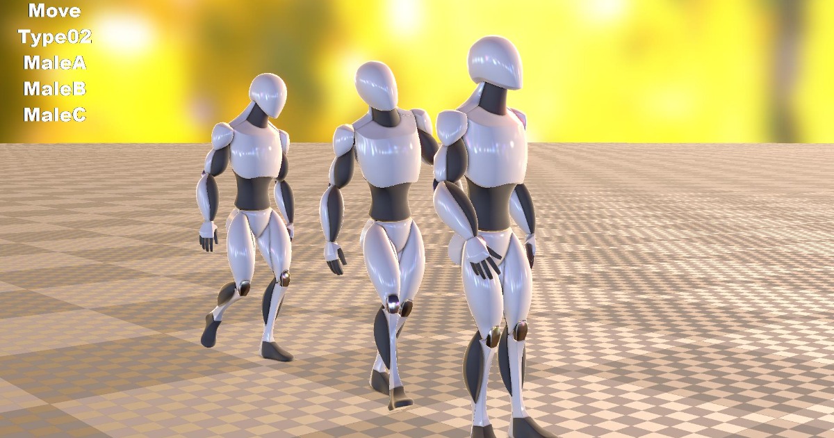 AA Line Up Animations Package | 3D Animations | Unity Asset Store