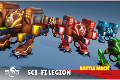 Sci-Fi Legion - Battle Mech